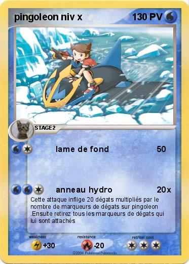 Pokemon pingoleon niv x
