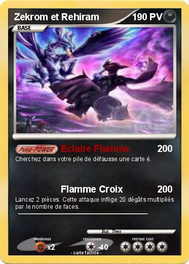 Pokemon Zekrom et Rehiram