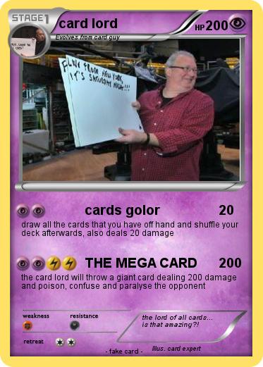 Pokemon card lord