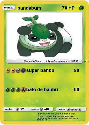 Pokemon pandabum