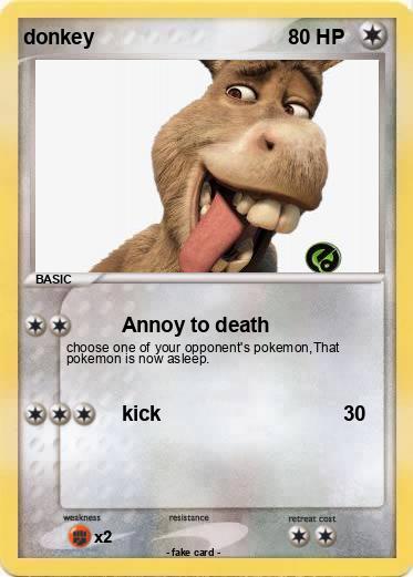 Pokemon donkey
