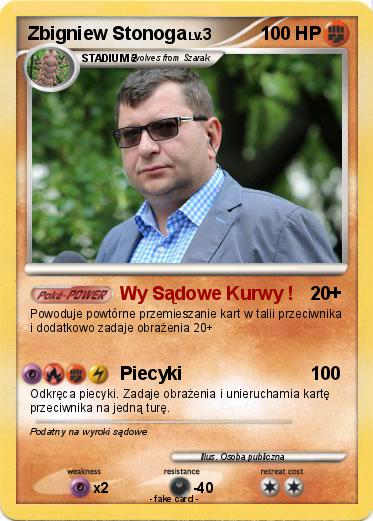 Pokemon Zbigniew Stonoga