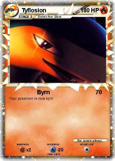 Pokemon Tyflosion