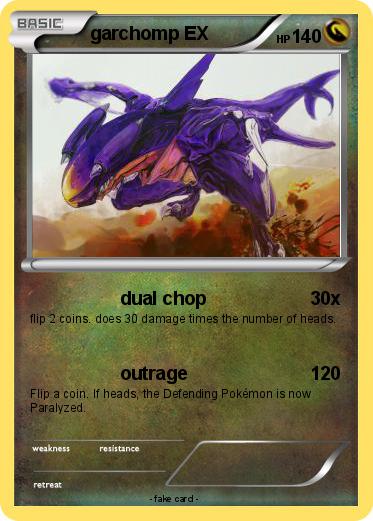 Pokemon garchomp EX