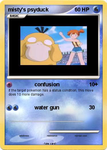 Pokemon misty's psyduck