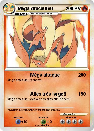 Pokemon Méga dracaufeu