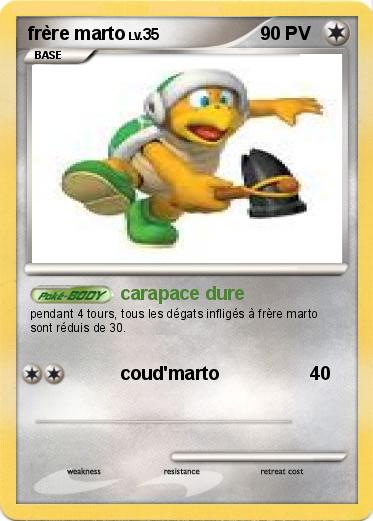 Pokemon frère marto