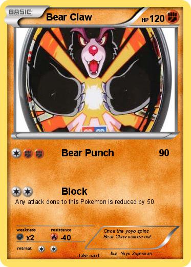 Pokemon Bear Claw