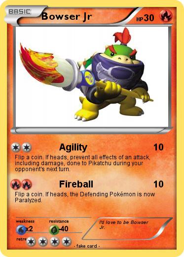 Pokemon Bowser Jr