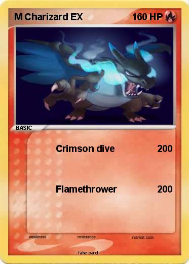 Pokemon M Charizard EX