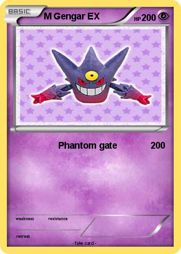 Pokemon M Gengar EX