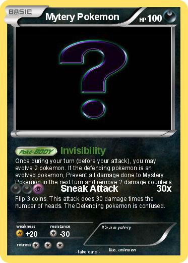 Pokemon Mytery Pokemon