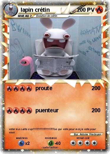 Pokemon lapin crétin
