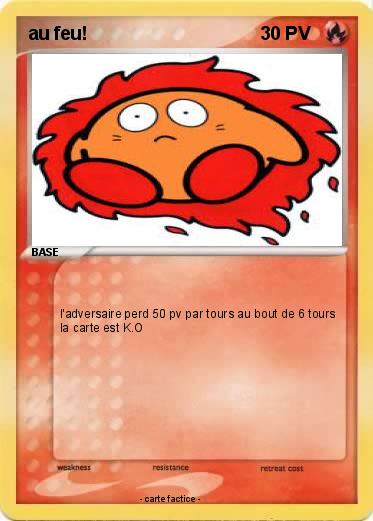 Pokemon au feu!