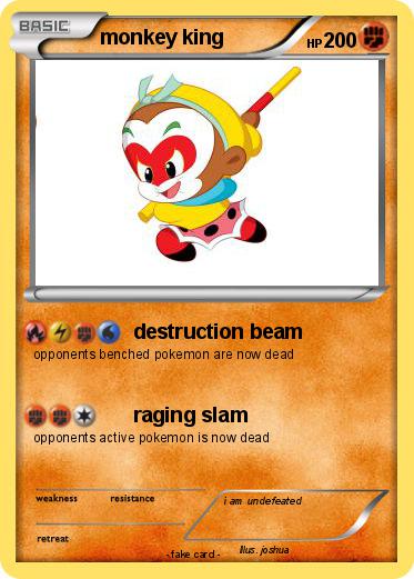 Pokemon monkey king