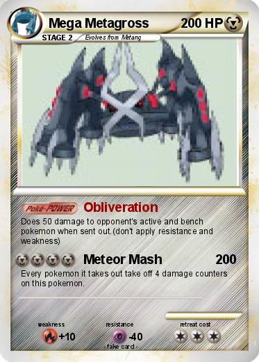 Pokemon Mega Metagross