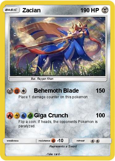 Pokemon Zacian