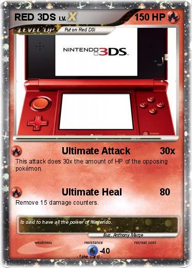 Pokemon RED 3DS