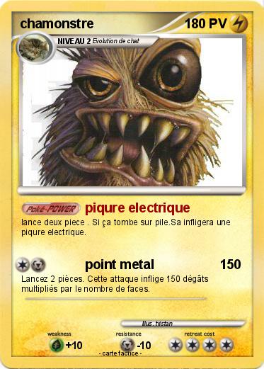 Pokemon chamonstre