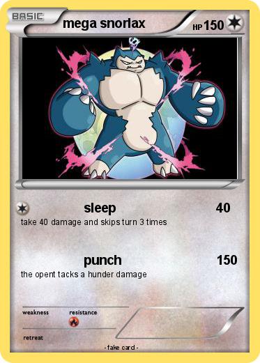 Pokemon mega snorlax