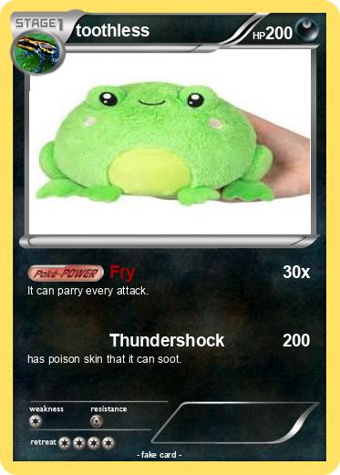Pokemon toothless