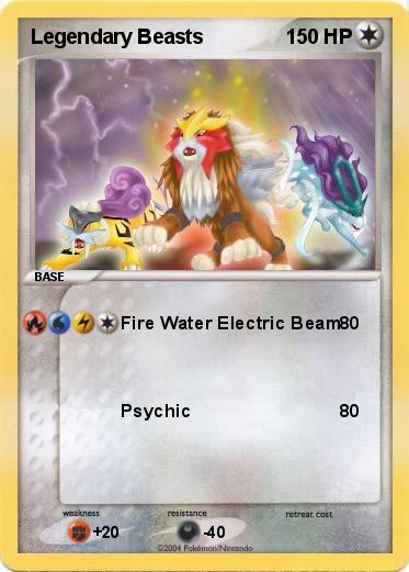 Pokemon Legendary Beasts