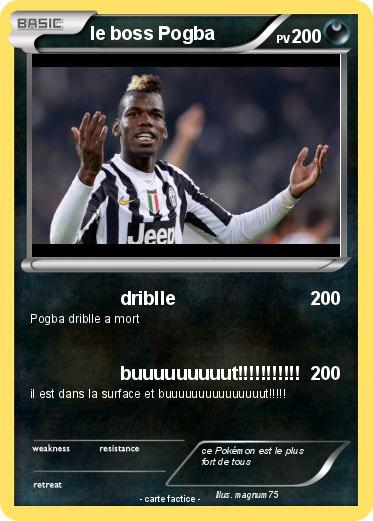 Pokemon le boss Pogba