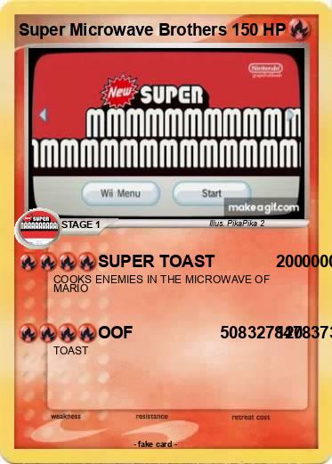 Pokemon Super Microwave Brothers