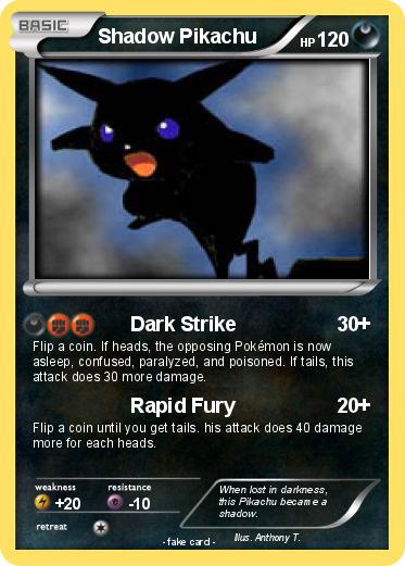 Pokemon Shadow Pikachu