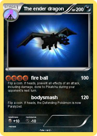 Pokemon The ender dragon