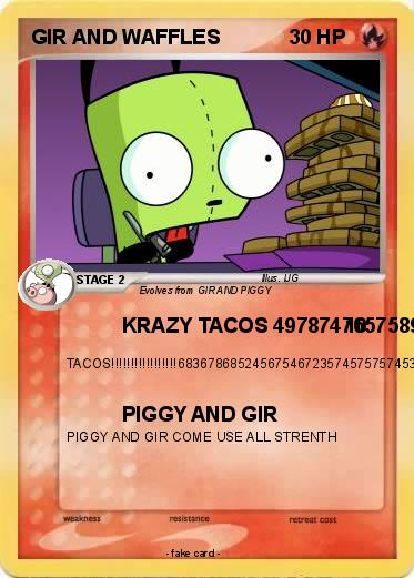 Pokemon GIR AND WAFFLES