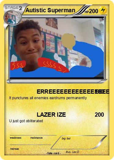 Pokemon Autistic Superman
