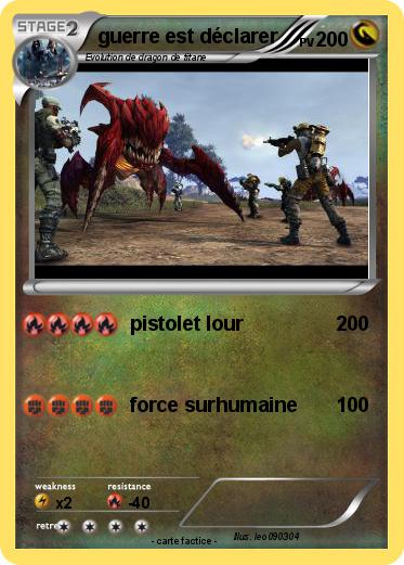 Pokemon guerre est déclarer