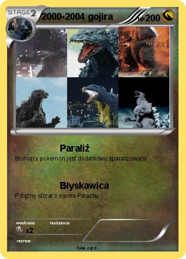 Pokemon 2000-2004 gojira