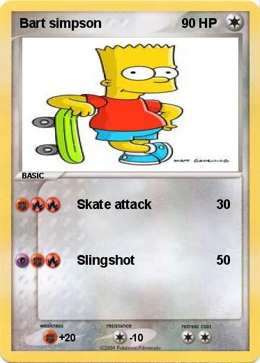 Pokemon Bart simpson