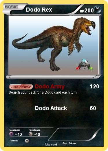 Pokemon Dodo Rex