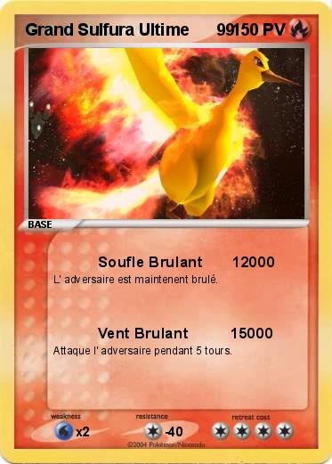 Pokemon Grand Sulfura Ultime      99  