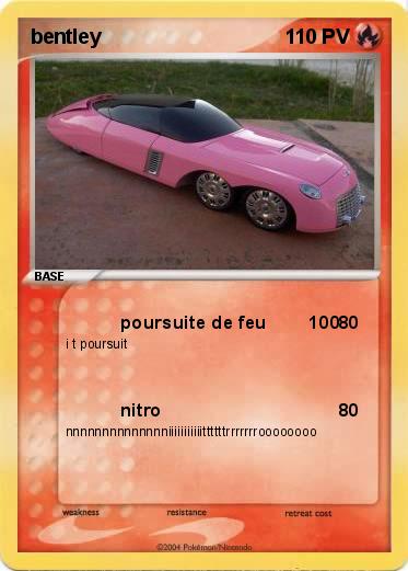 Pokemon bentley