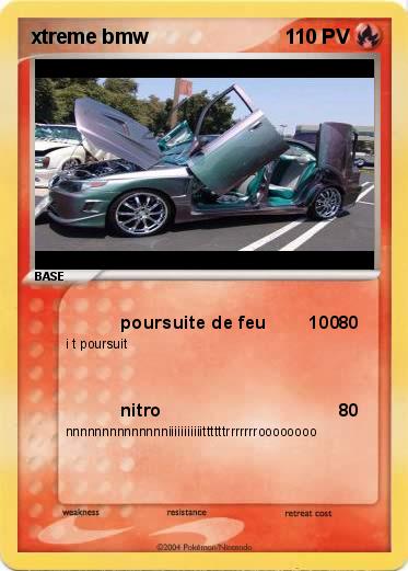 Pokemon xtreme bmw