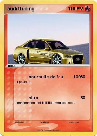 Pokemon audi ttuning