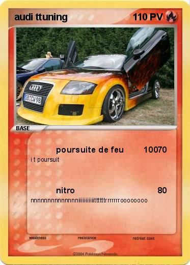 Pokemon audi ttuning