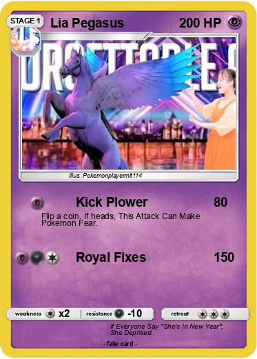 Pokemon Lia Pegasus