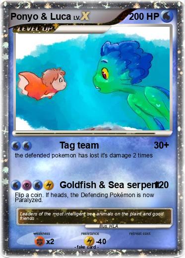 Pokemon Ponyo & Luca