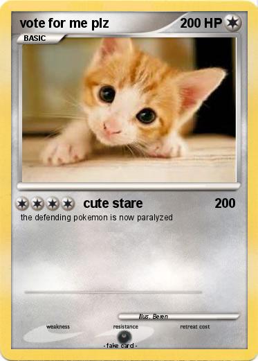 Pokemon vote for me plz