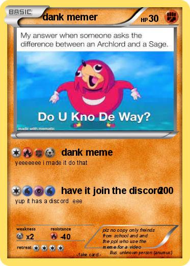 Pokemon dank memer