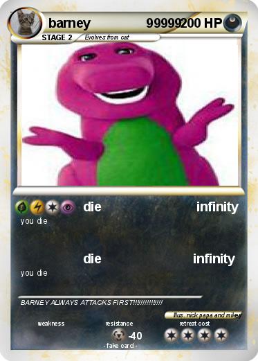 Pokemon barney                99999