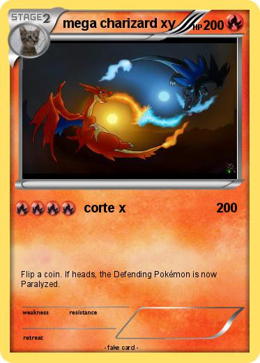 Pokemon mega charizard xy