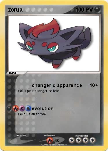 Pokemon zorua