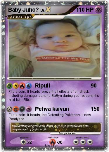 Pokemon Baby Juho?