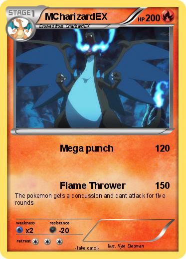 Pokemon MCharizardEX